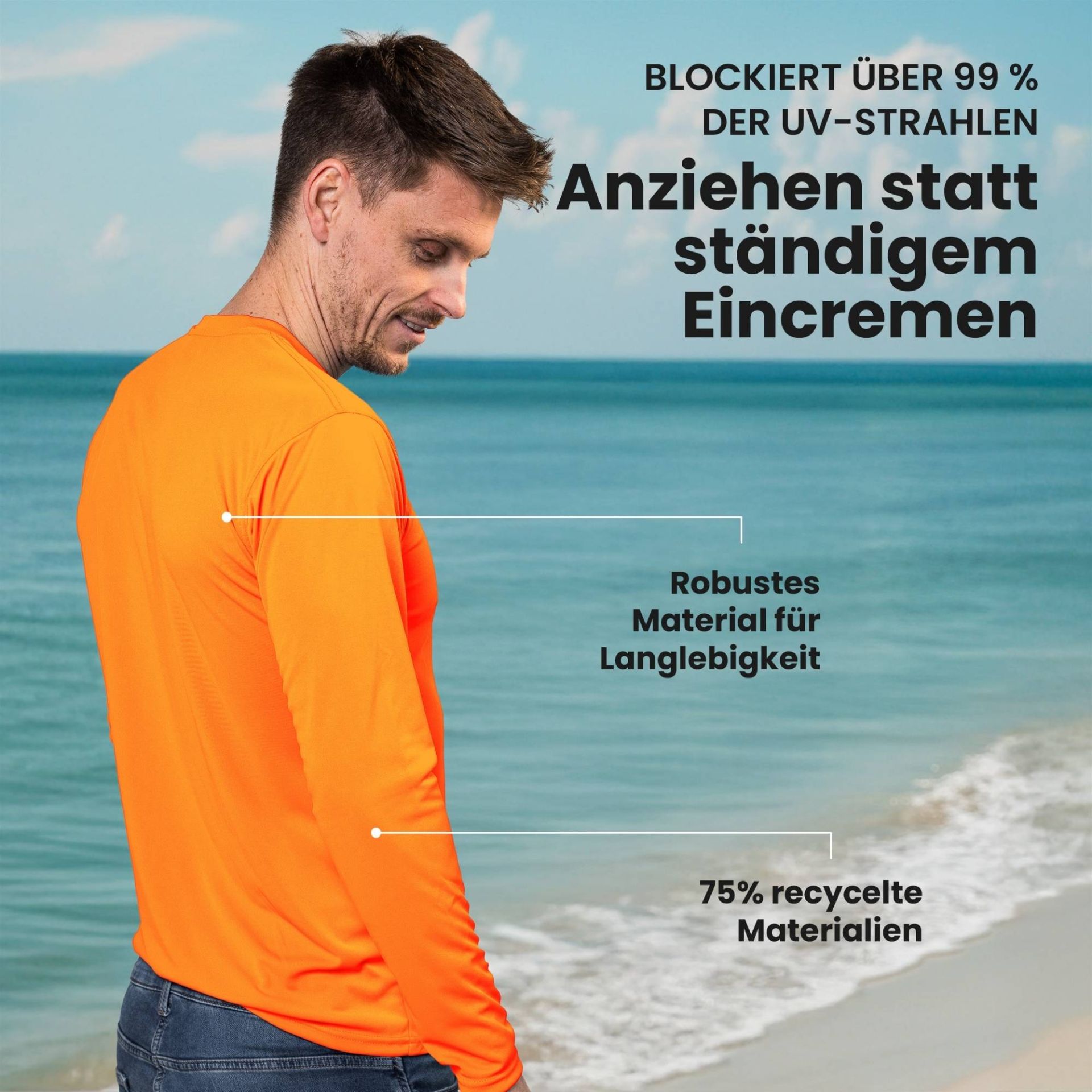 iQ-UV aktiv kühlende UV-Shirts – Bild 9